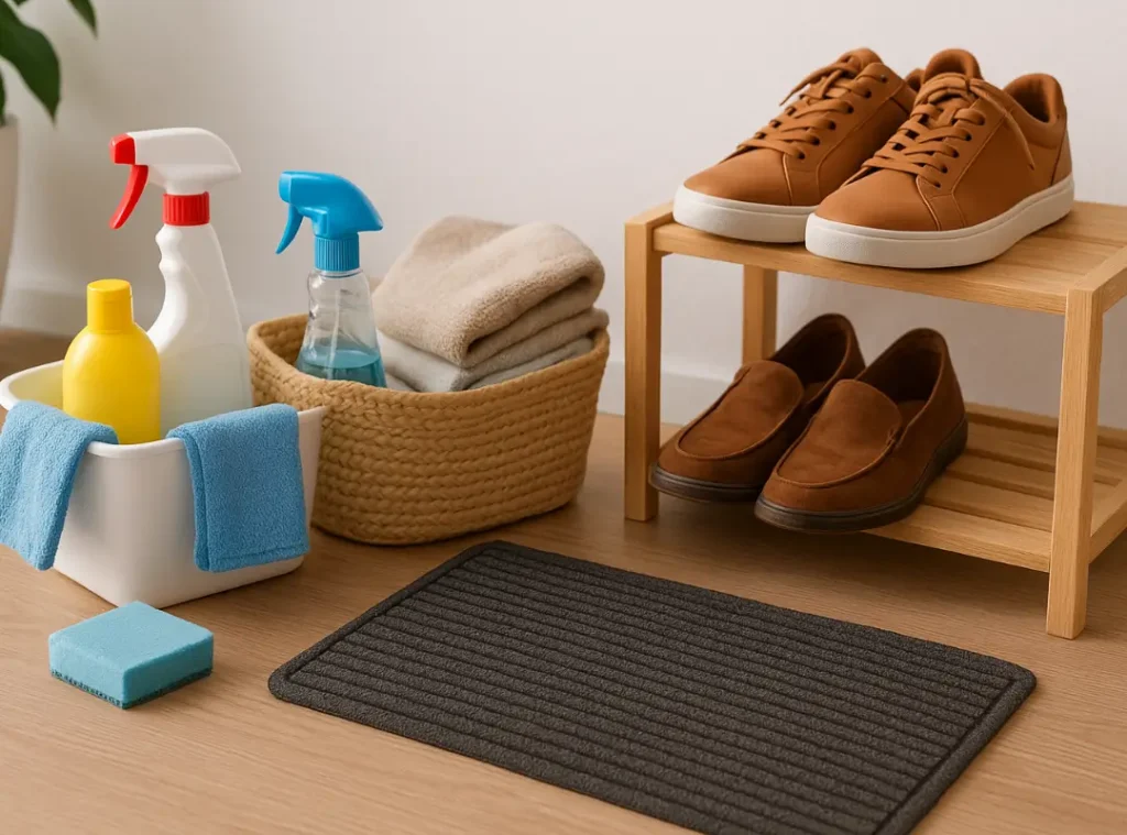 how to clean a house professionally