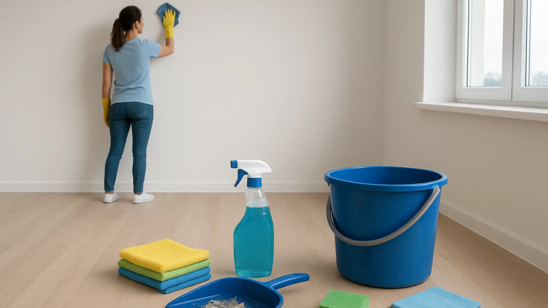 How to Clean a New House After Construction