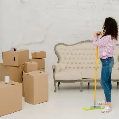 move in & out cleaning